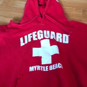 myrtle beach lifeguard sweatshirt!